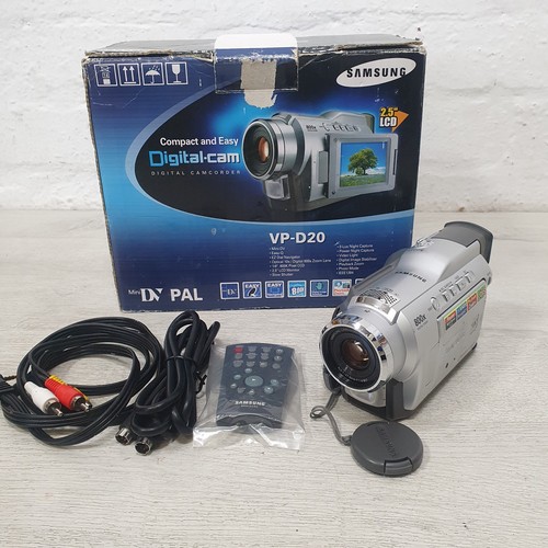 Videocamera samsung d20 - samsung, vp-d20