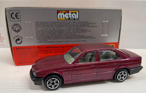 Burago bmw 535 i - 535, rosso
