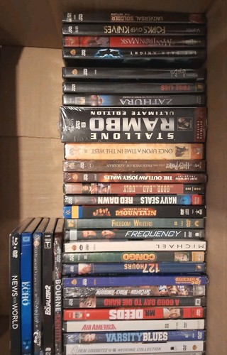 Lot new sealed dvds - lot, &
