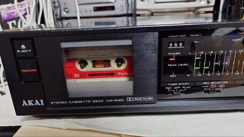 Akai r40 stereo cassette - akai,