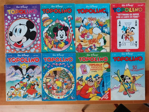 Lotto fumetti topolino - n., 8