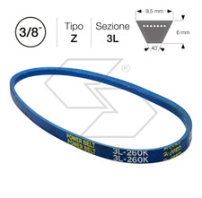 Cinghia per RASAERBA Castelgarden R 484 TR/TR-E  (Trazione)