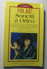 Libro Rainer Maria Rilke Sonetti a Orfeo Newton __Z1