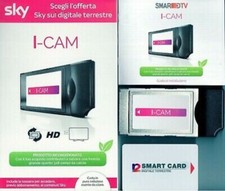 SKY I-CAM HD DDT + TESSERA NON ANCORA ATTIVATA - DIGITALE TERRESTRE - MAI USATO 