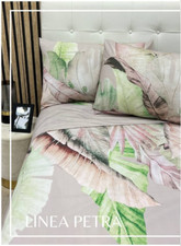 Completo Lenzuola Letto Matrimoniale Renato Balestra Petra In Puro Cotone 100%