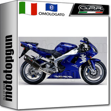 GPR SCARICO HOM FURORE NERO YAMAHA YZF 1000 R1 1998 98 1999 99 2000 00 2001 01