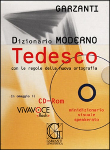 Dizionario moderno tedesco - dizionario,