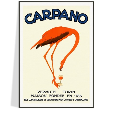 Vintage carpano vermouth - vintage,