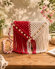 Borsa macramè borsa macramè