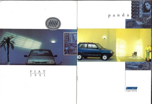 Fiat panda 1991 brochure - 1991,