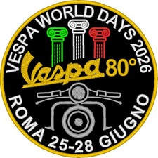 Patch RICAMATA commemorativa