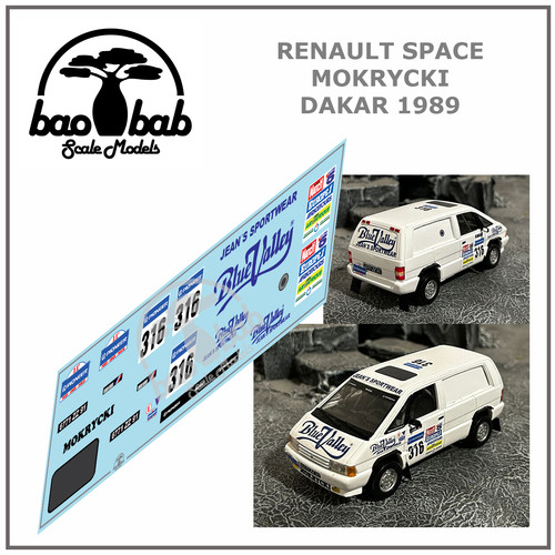 Calcas renault espace - 1/43,