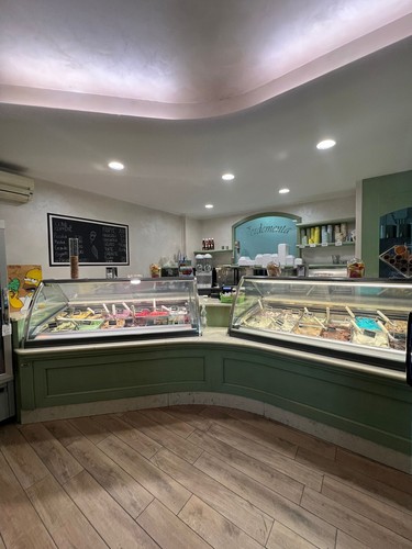 Vetrina banco gelati gusti - gelati,