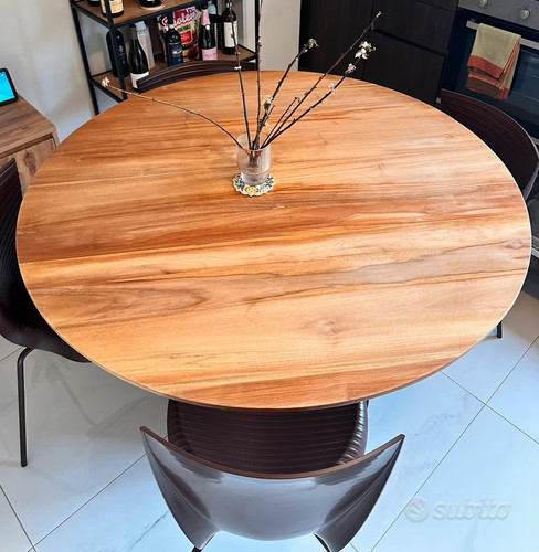 Tavolo rotondo legno - in,