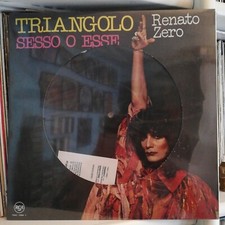 Renato Zero. Triangolo. Sesso
