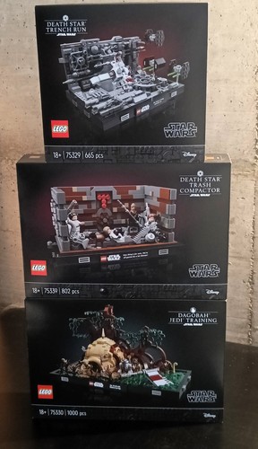 Lego star wars lotto diorama - wars,