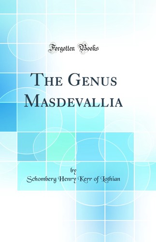 The genus masdevallia classic - the,