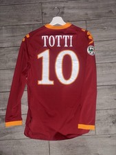 MAGLIA AS ROMA TOTTI 2009/2010 MATCH WORN ISSUE INDOSSATA SHIRT JERSEY XL ITALY