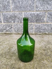 Bottiglia vintage verde vetro