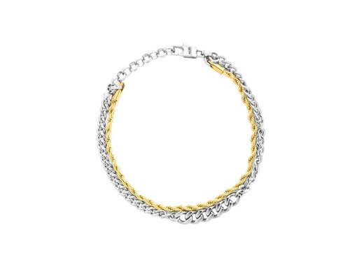 Bracciale uomo acciaio - bracciale, in