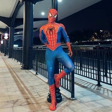 Costume Spiderman Cosplay Adults & Kids zentai combinaison + masque Halloween 