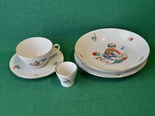 Servizio set vintage piatti - servizio,