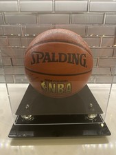 👀🌴🏀🔥Pallacanestro vintage anni 90 Miami Heat Team firmato con vetrina 🔥🏀