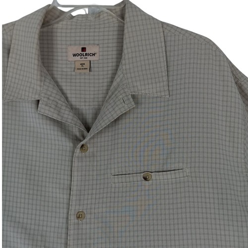 Woolrich camicia uomo beige - uomo,