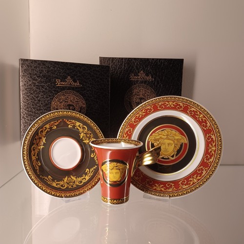 Rosenthal versace medusa red - versace,