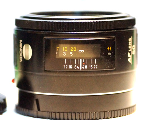 Minolta 50 mm - minolta, 1,7