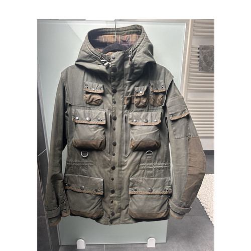 Giacca cerata militare barbour - giacca,