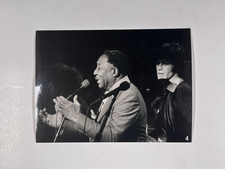 Robbie Robertson Foto Originale Nero e Bianco Premere Promozione Circa 1970s