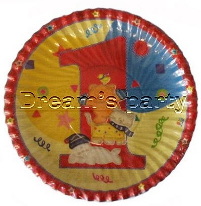 Piatto compleanno patch - 1°,