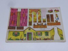 GIOCO IN CARTONE DA RITAGLIARE COSTRUZIONE N° 2 CASETTA ALPINA