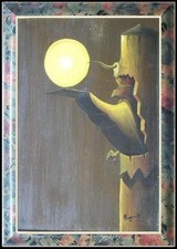 misterioso tramonto arte