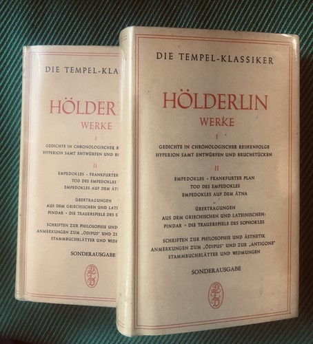 Friedrich holderlin samtliche - friedrich,