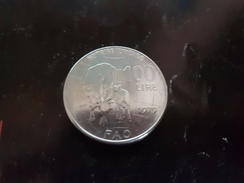 Italia moneta repubblica del - moneta,
