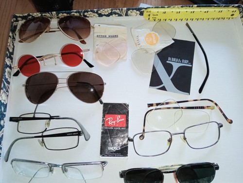 Lotto lavoro occhiali vintage - lotto,