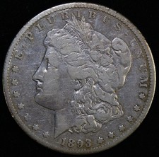 1893-CC DOLLARO D'ARGENTO