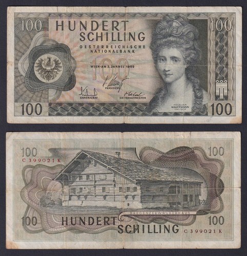 Banconota austria 100 - banconota,
