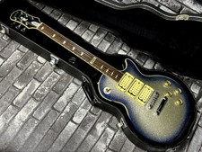 Epiphone Ace Frehley Les Paul Silver Sparkle Blueburst 2000 usato 3,81 kg con scatola originale