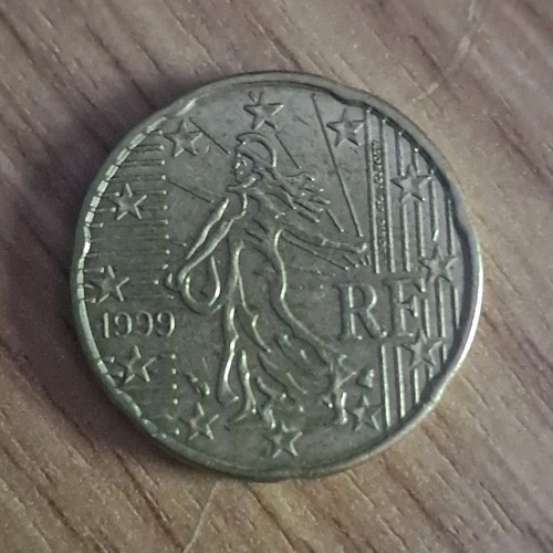 Moneta francia centesimi - moneta, 20
