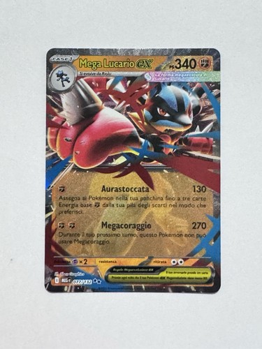 Pokemon card mega lucario - mega,