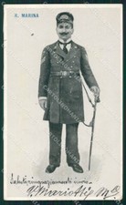 Militari Regia Marina Uniforme cartolina XF0301
