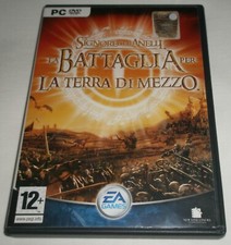 IL SIGNORE DEGLI ANELLI LA BATTAGLIA PER LA TERRA DI MEZZO PC DVD-ROM ITALIANO