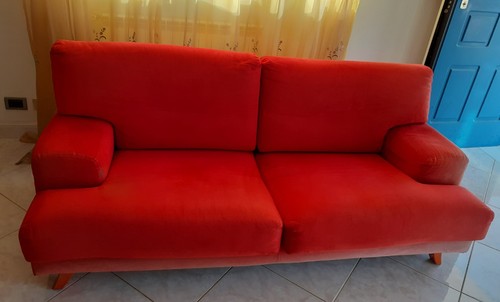 Divano pelle alcantara 2 - divano,