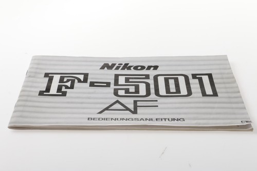 Nikon 501 manuale di - nikon,