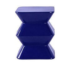 Sgabello di design blu in