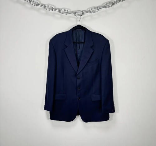 Giacca blazer lana blu - , navy
