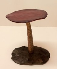 Fungo Amanita in legno -